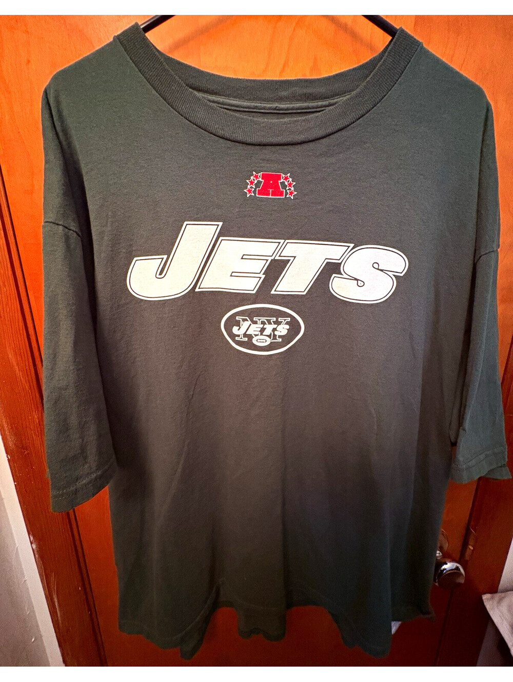 New York Jets NFL Team Apparel T-Shirt Green Men’s 2XL